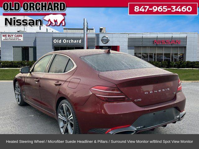 used 2024 Genesis G70 car, priced at $36,222