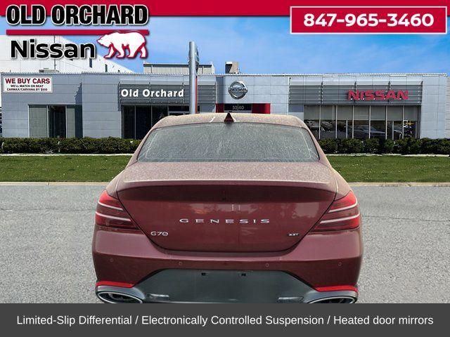 used 2024 Genesis G70 car, priced at $36,222