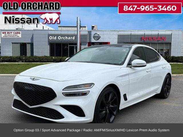 used 2022 Genesis G70 car, priced at $28,997