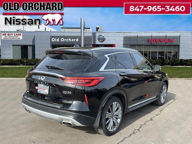 used 2021 INFINITI QX50 car, priced at $26,472