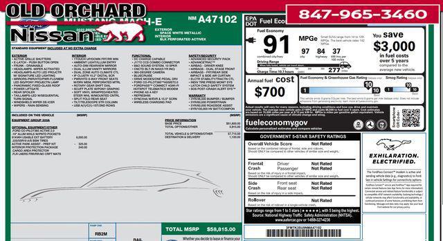used 2022 Ford Mustang Mach-E car, priced at $23,444