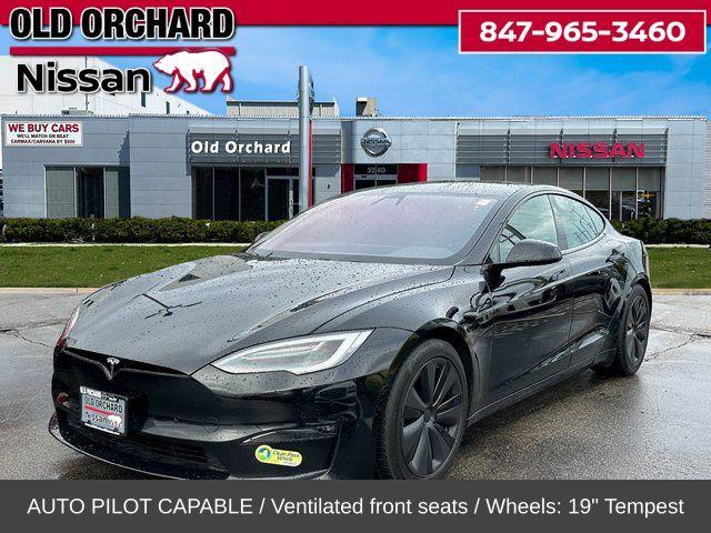 used 2021 Tesla Model S car, priced at $41,941