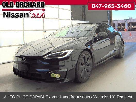 used 2021 Tesla Model S car, priced at $41,941