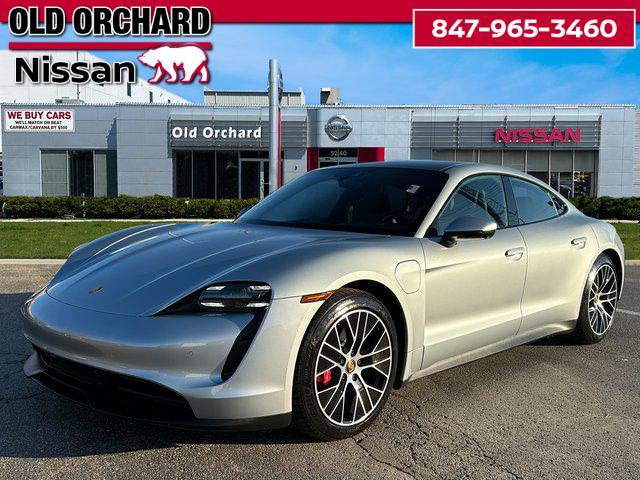 used 2021 Porsche Taycan car, priced at $67,372
