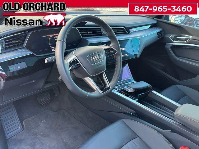 used 2024 Audi Q8 e-tron car, priced at $45,972