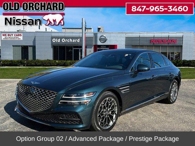 used 2021 Genesis G80 car, priced at $35,935