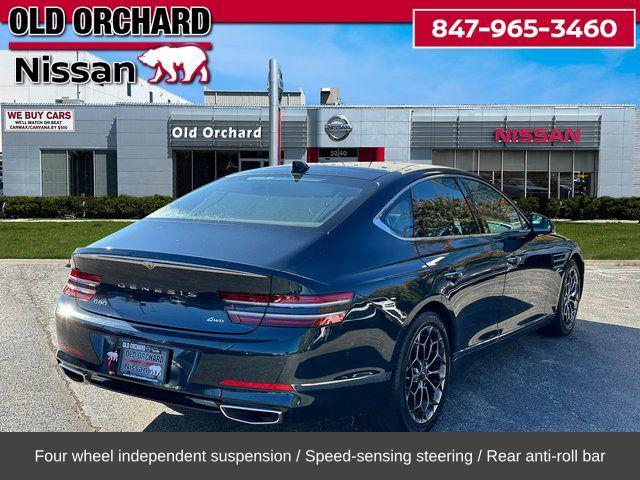 used 2021 Genesis G80 car, priced at $30,972