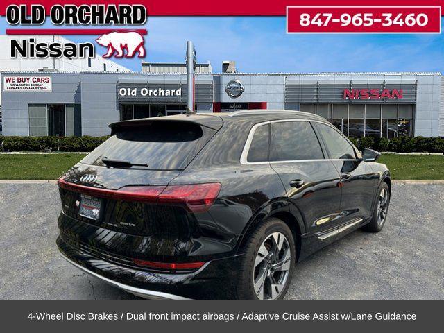 used 2022 Audi e-tron car, priced at $27,900