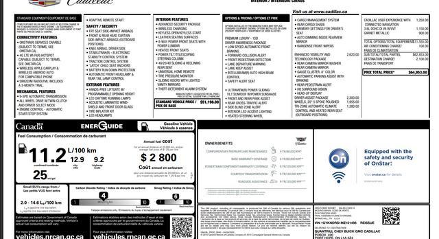 used 2021 Cadillac XT5 car, priced at $28,888