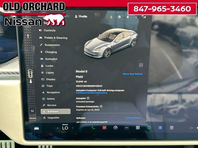 used 2021 Tesla Model S car, priced at $45,972