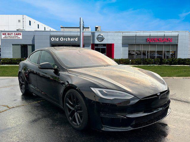 used 2021 Tesla Model S car, priced at $53,972