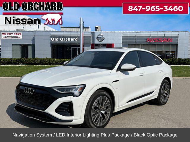 used 2024 Audi Q8 e-tron car, priced at $57,972