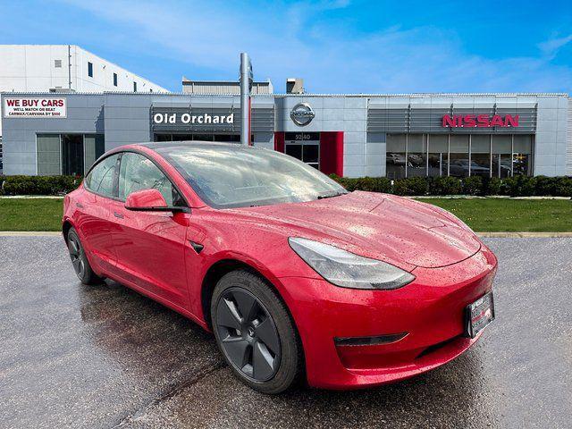 used 2022 Tesla Model 3 car, priced at $30,930