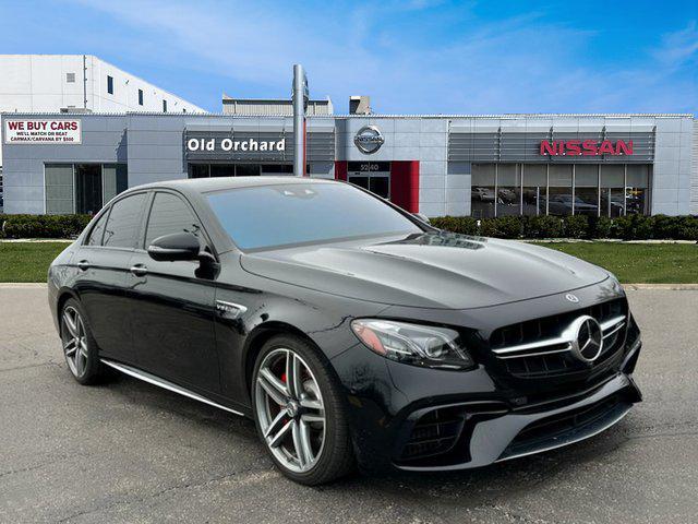 used 2018 Mercedes-Benz AMG E 63 car, priced at $52,372