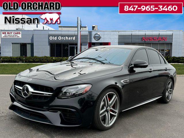 used 2018 Mercedes-Benz AMG E 63 car, priced at $53,372
