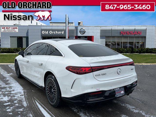 used 2022 Mercedes-Benz EQS 580 car, priced at $46,872