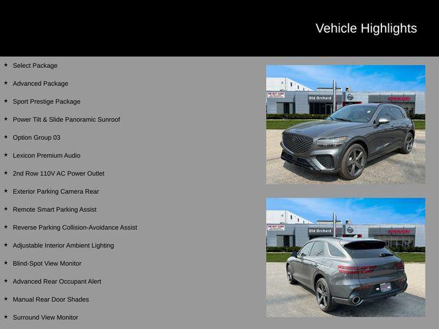 used 2023 Genesis GV70 car, priced at $37,372