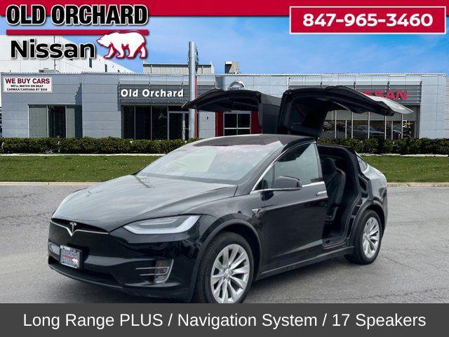 used 2021 Tesla Model X car, priced at $44,972