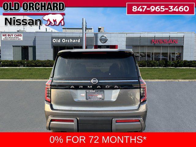new 2025 Nissan Armada car, priced at $59,632
