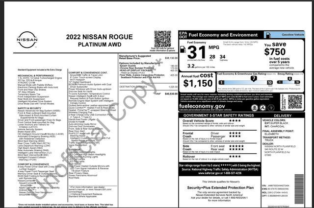used 2022 Nissan Rogue car, priced at $26,888