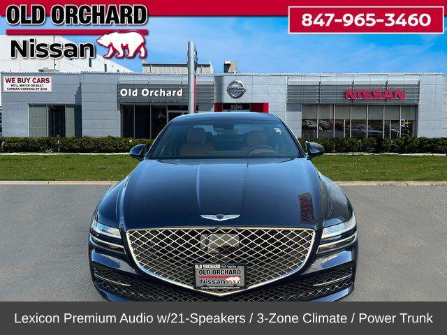 used 2021 Genesis G80 car, priced at $32,972