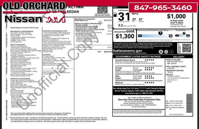 used 2021 Nissan Altima car, priced at $16,899