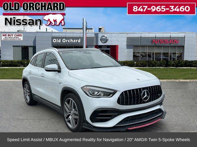 used 2021 Mercedes-Benz AMG GLA 45 car, priced at $30,872