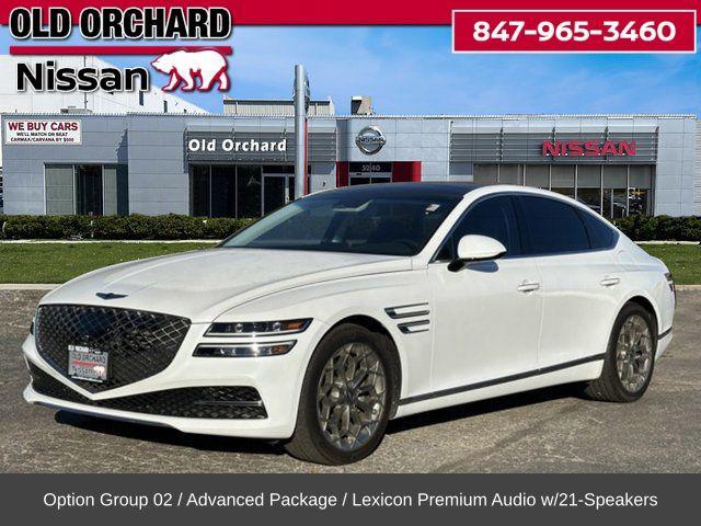 used 2021 Genesis G80 car, priced at $30,972