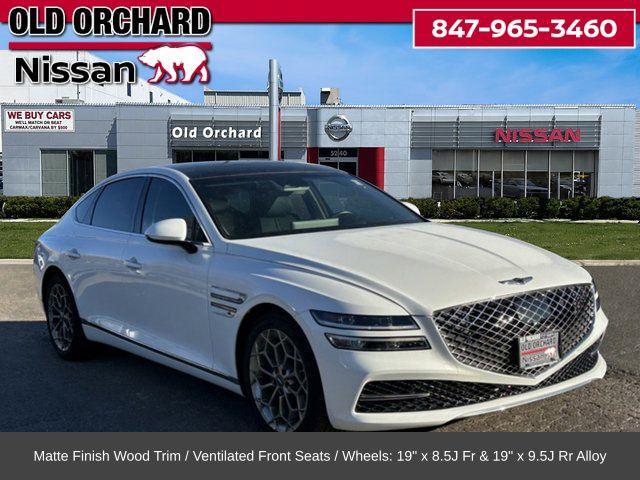 used 2021 Genesis G80 car, priced at $30,972