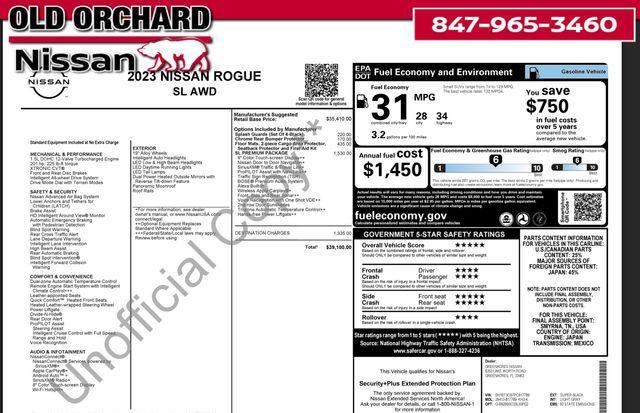 used 2023 Nissan Rogue car, priced at $26,888