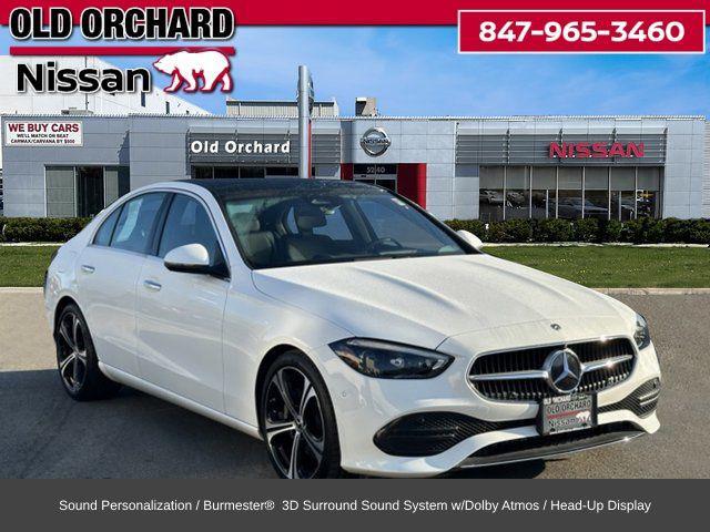 used 2023 Mercedes-Benz C-Class car, priced at $35,997