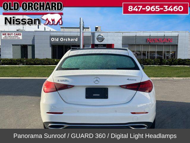 used 2023 Mercedes-Benz C-Class car, priced at $35,997