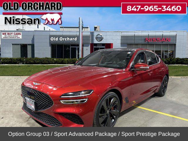 used 2022 Genesis G70 car, priced at $33,772