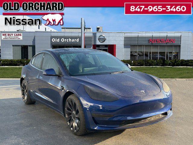 used 2023 Tesla Model 3 car, priced at $31,551