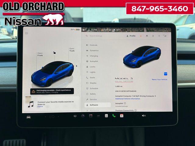 used 2023 Tesla Model 3 car, priced at $31,551