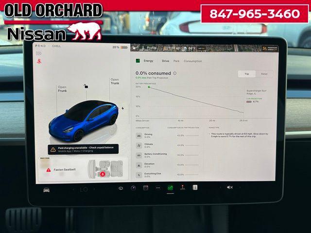 used 2023 Tesla Model 3 car, priced at $31,551