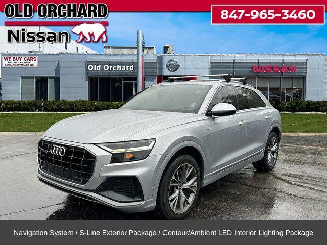 used 2021 Audi Q8 car, priced at $41,372