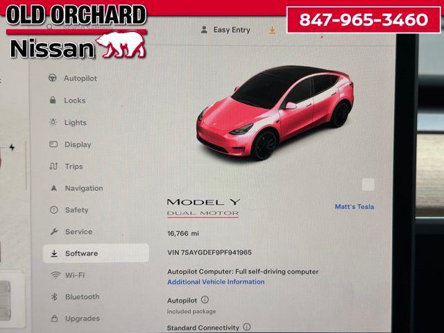 used 2023 Tesla Model Y car, priced at $31,972