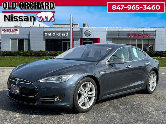 used 2015 Tesla Model S car, priced at $22,372