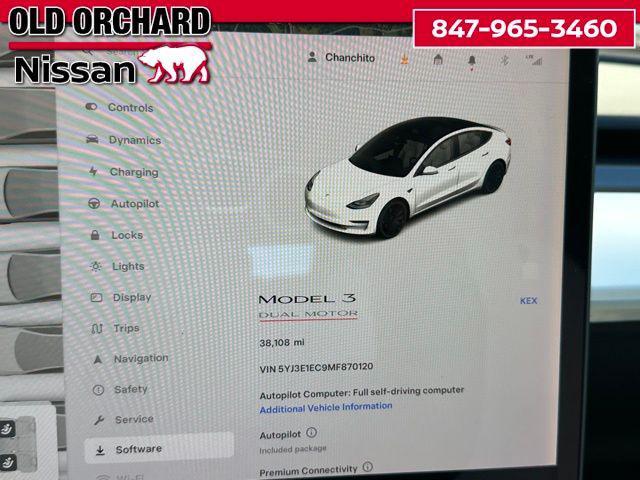 used 2021 Tesla Model 3 car, priced at $26,926