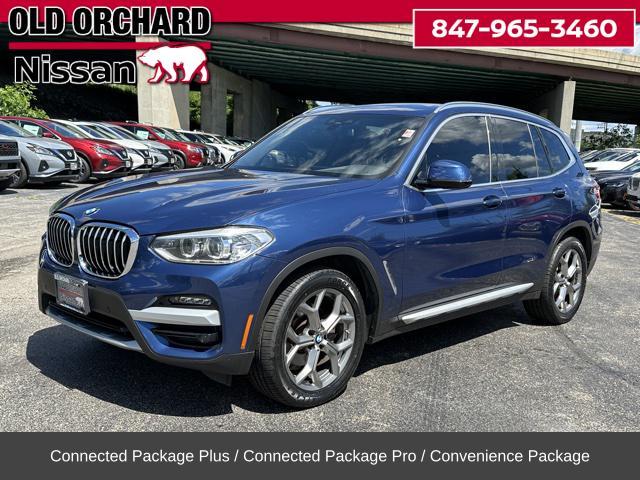 used 2021 BMW X3 car, priced at $29,372