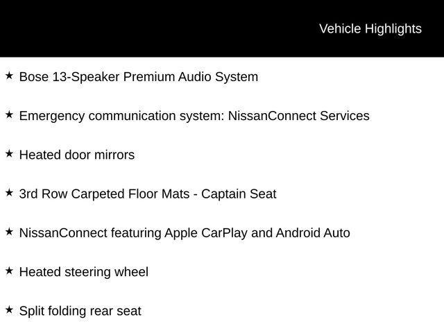 used 2023 Nissan Armada car, priced at $44,944