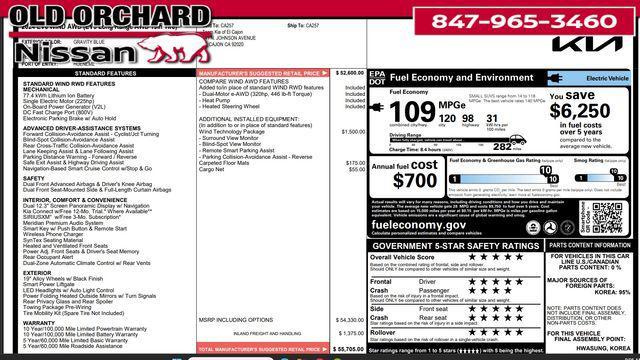 used 2024 Kia EV6 car, priced at $29,222