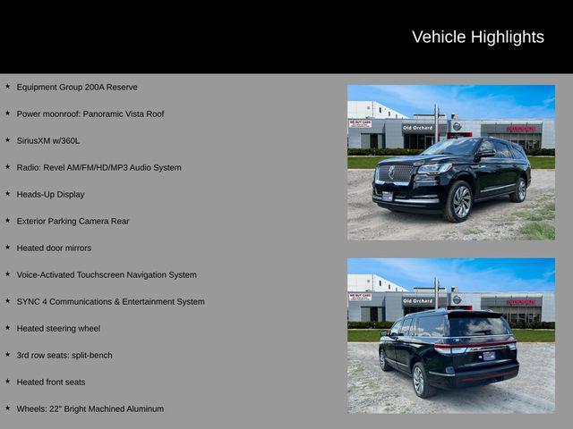 used 2022 Lincoln Navigator car, priced at $54,972