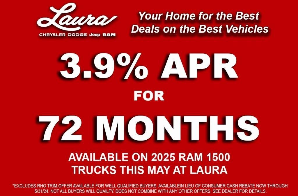 new 2025 Ram 1500 car, priced at $55,202