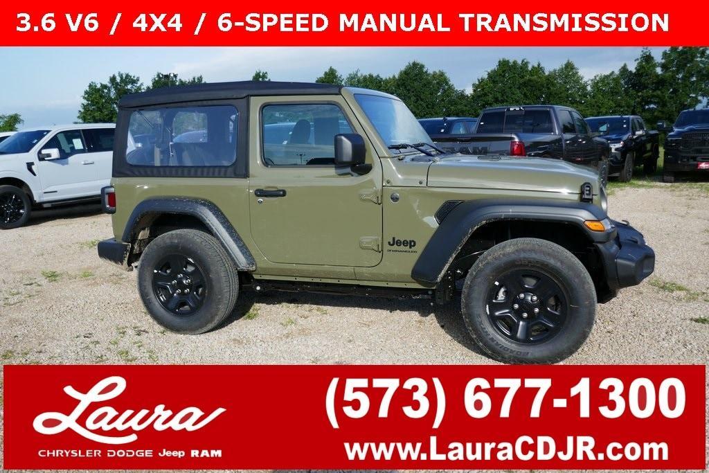 new 2025 Jeep Wrangler car, priced at $30,487