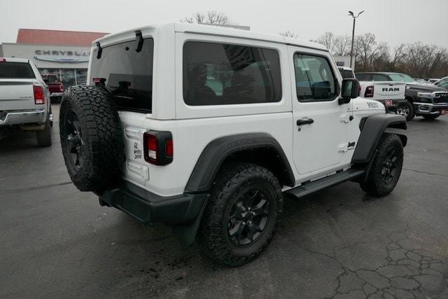 used 2022 Jeep Wrangler car, priced at $27,280