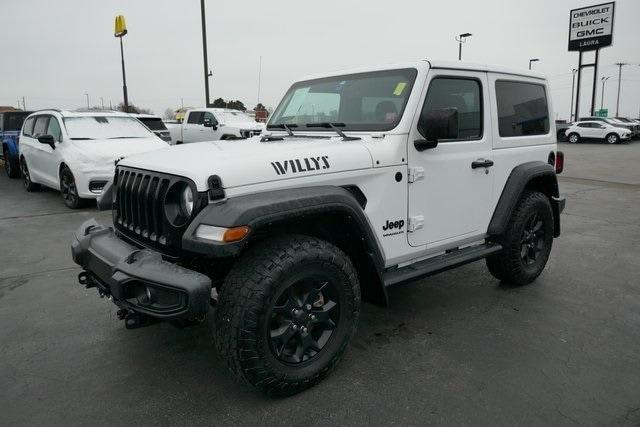 used 2022 Jeep Wrangler car, priced at $27,280