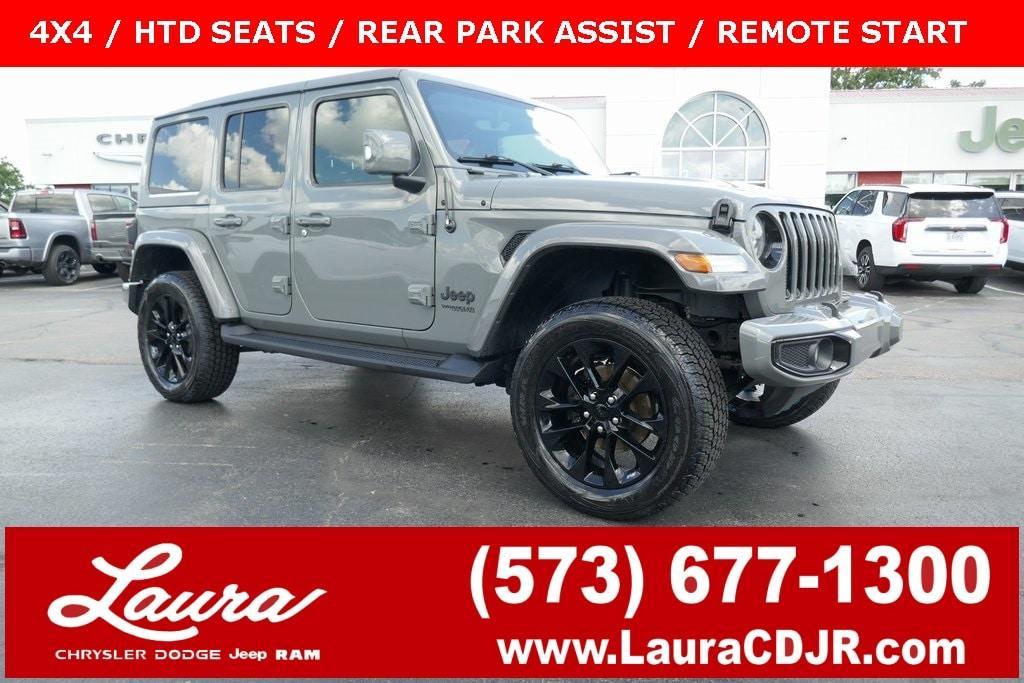 used 2022 Jeep Wrangler Unlimited car, priced at $32,495