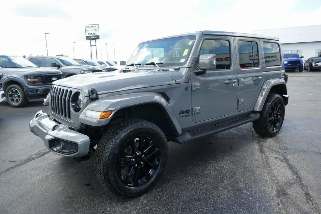 used 2022 Jeep Wrangler Unlimited car, priced at $32,495
